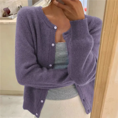 REBECCA | Elegant Gebreid Vest Voor Dames Met Knoopjes – Tijdloos, Warm & Comfortabel
