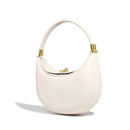 NOÉMI | Luxe Halve Maan Handtas Voor Dames Van Leer – Elegant, Modern, Tijdloos