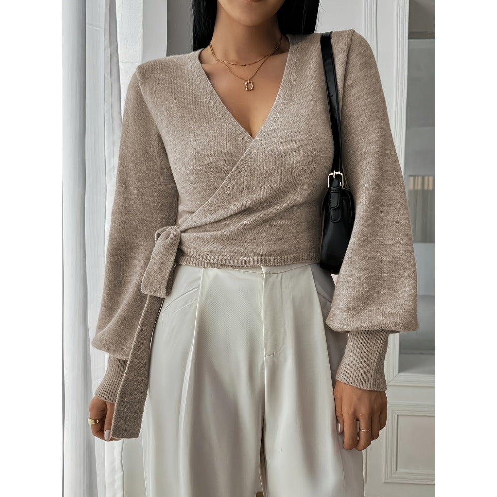 Dames Wikkeltrui Met Lange Mouwen | Chic Comfort Met Een Flatterende Pasvorm