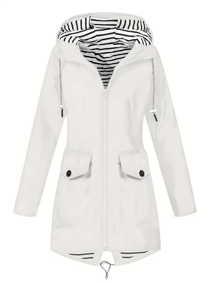 MAREN | Waterdichte Regen- en Windbreakerjas Voor Dames – Beschermd, Lichtgewicht & Stijlvol voor Elk Weertype