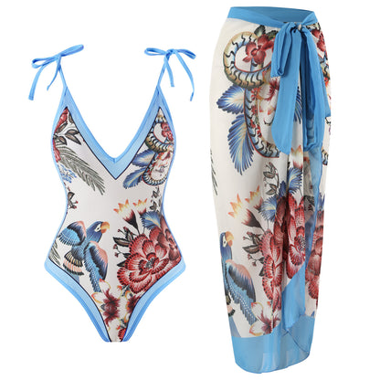MOANA | Zomerse Badpakken Set – Elegante Stijl Met Bijpassende Sarong