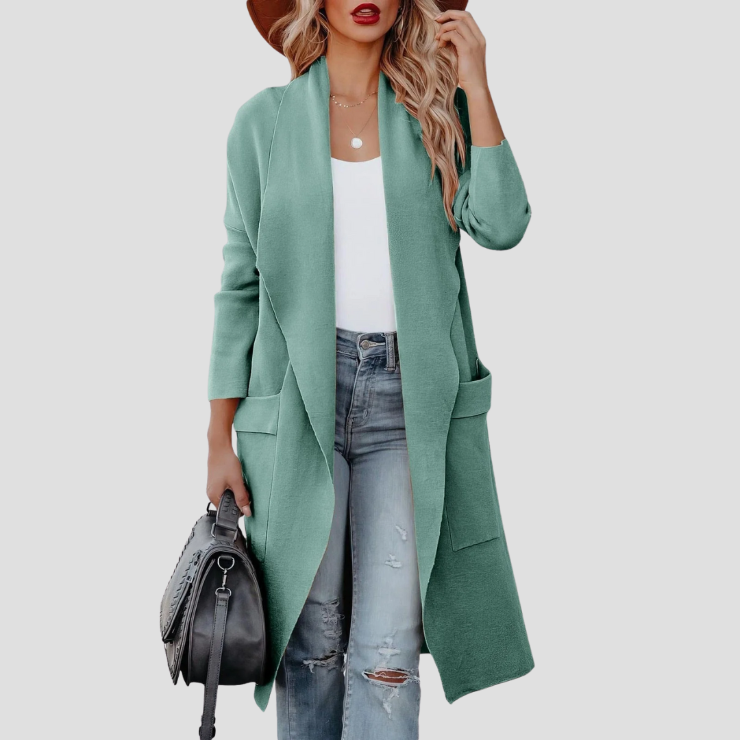 Lange Open Front Cardigan – De Must-Have Laag Voor Elke Fashionista