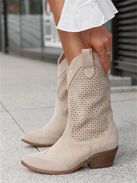 DALLAS | Luchtige Cowboylaarzen Dames - Stijlvol, Licht & Ademend