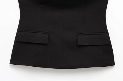 MILA | Luxe Strapless Dames Top Met V-Hals En Antislip Detail – Elegant, Comfortabel & Blijft Perfect Zitten