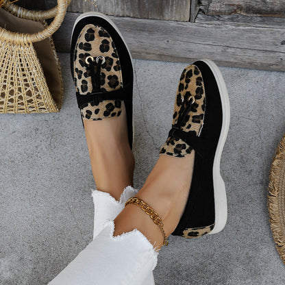 TESSA | Comfortabele Damesloafers – Uniek Design in Luipaard, Artistiek of Slangenprint