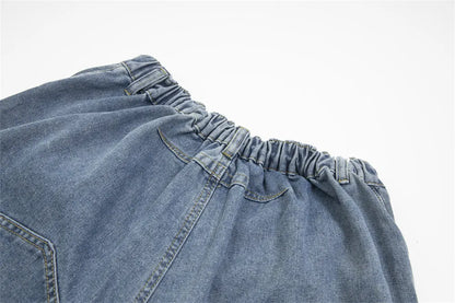 MAUD | Denim Shorts met Urban Oversized Look – Stoer, Comfortabel & Streetproof