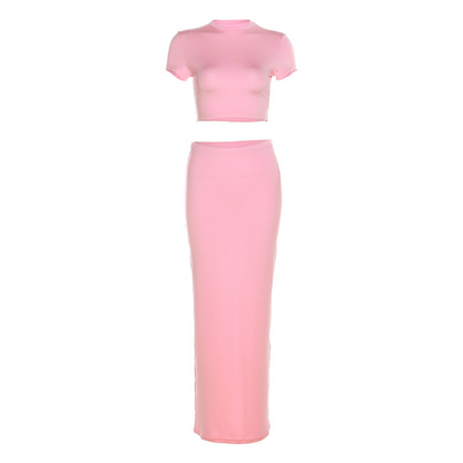 YARA | Rok + Top Set Voor Dames – Stretchy, Modern, Comfort Chic