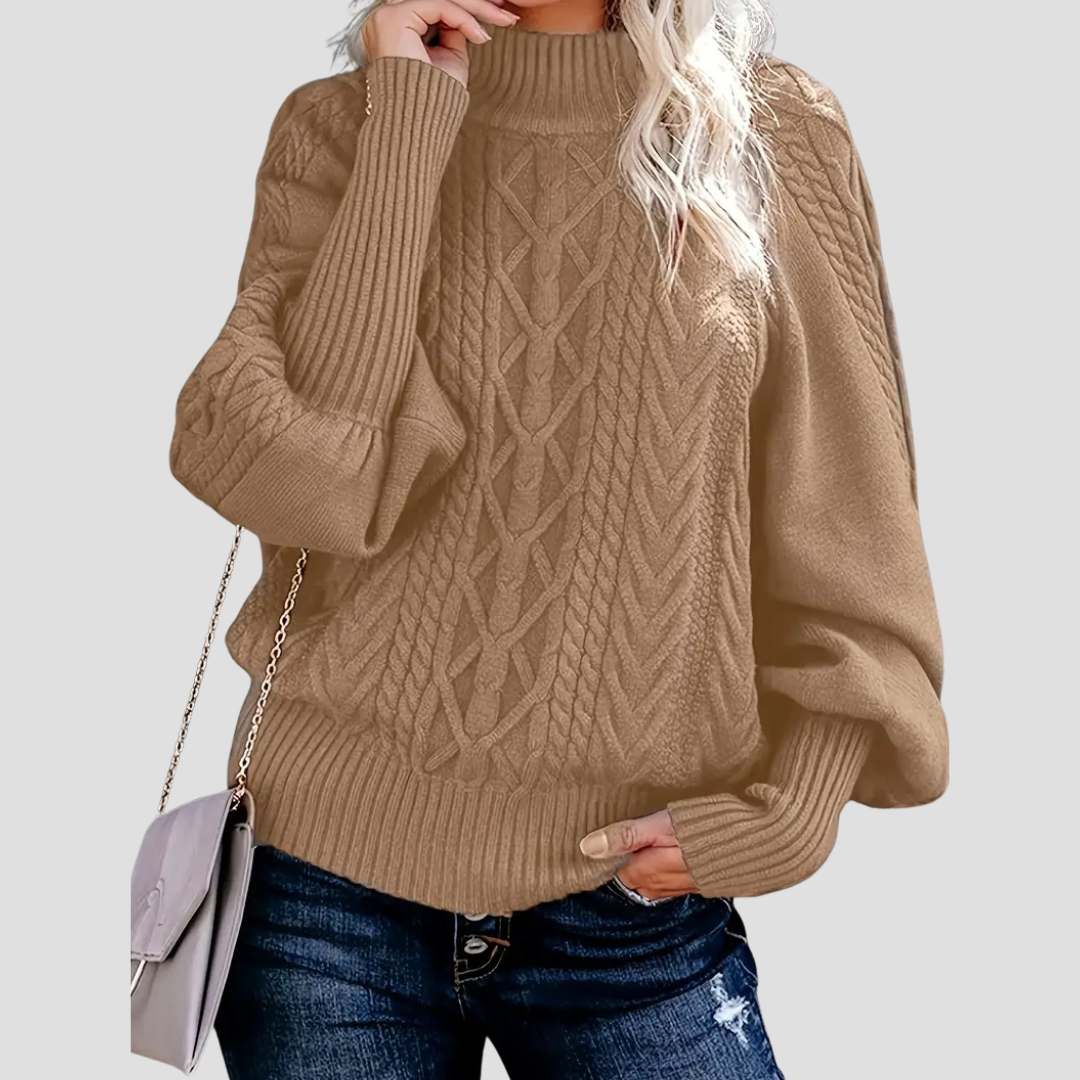 Warme Cable Knit Pullover Dames – Klassiek, Elegant & Heerlijk Comfortabel