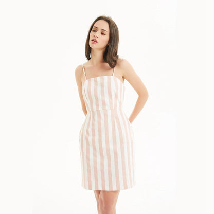 NOELY | Elegante Gestreepte Zomer Jurk Voor Dames - Stijlvol & Comfortabel
