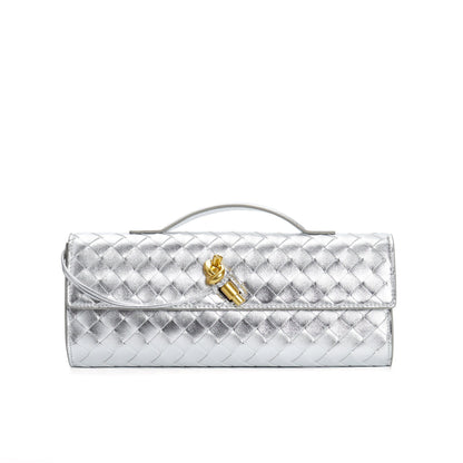 MAISA | Luxe Geweven Dames Tas Met Verfijnde Details - Chic & Stijlvol