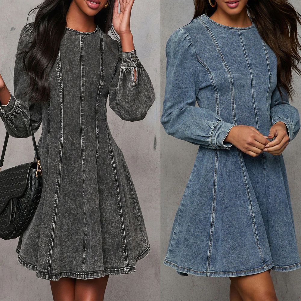 RUBY | Denim Jurk – Casual, Modieus & Onweerstaanbaar!