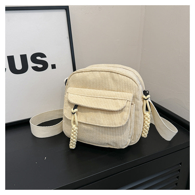 AMAYA | Ribbed Crossbody - Compact, Modieus & Functioneel
