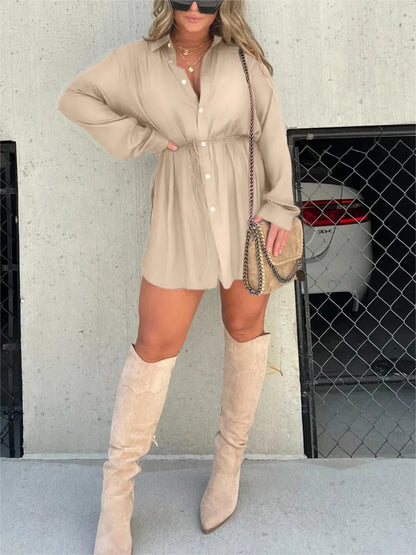 MAJA | Satin Blouse Suit - Stralend, Modieus & Comfortabel