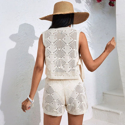 LOREN | Gehaakte Boho Zomerset Voor Dames - Mouwloos & Ibiza Style