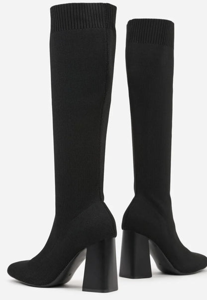 Dames Kuitlange Soklaarzen – Verfijnd, Rekbaar & Onweerstaanbaar Chic