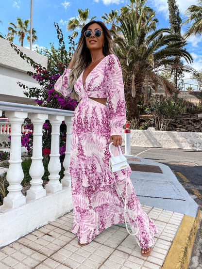 DANIKA | Zomerse Maxi-Jurk – Flatterende Pasvorm en Comfortabel
