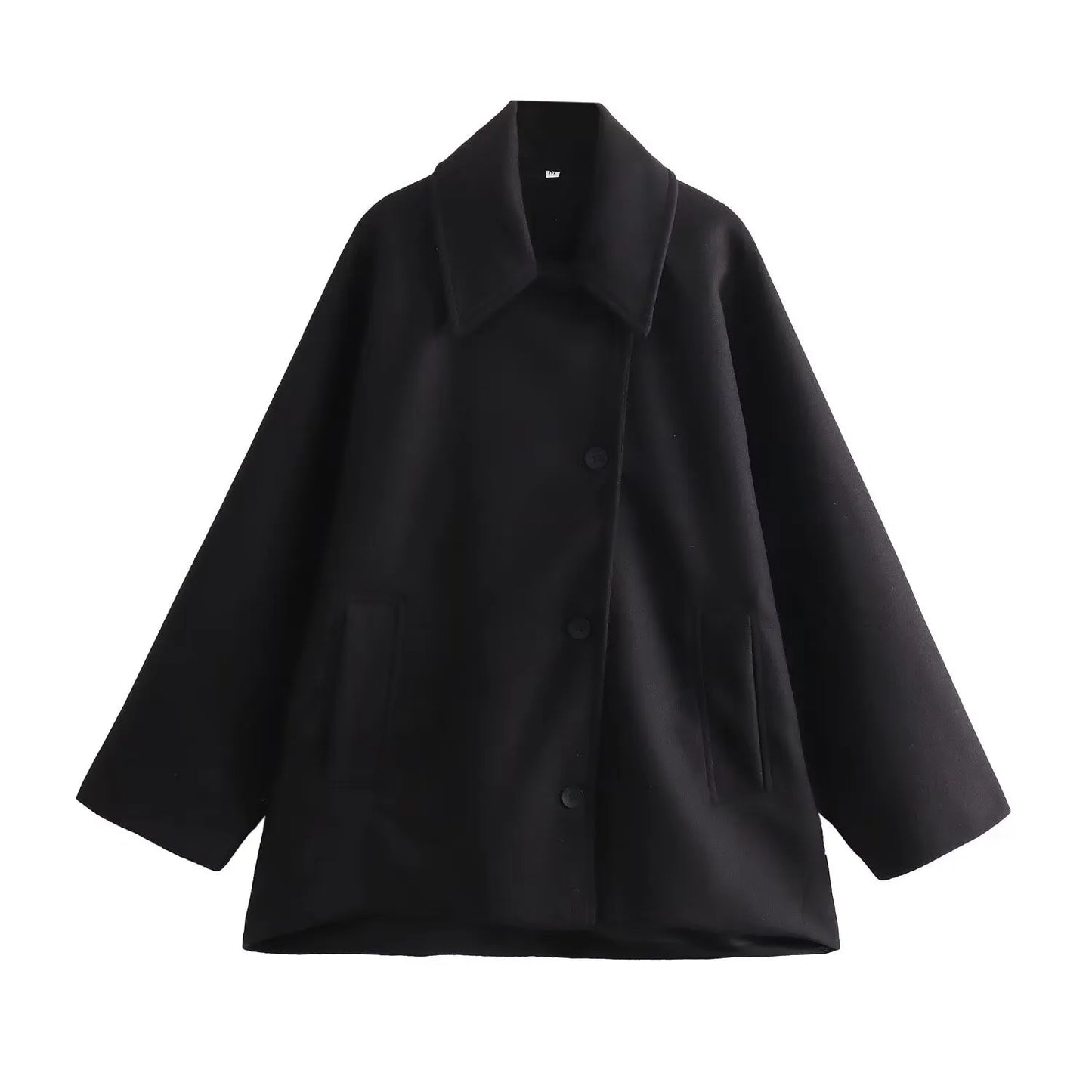 ISOLDE | Nette Wollen Damesjas / Trenchcoat – Tijdloze Elegantie en Warmte