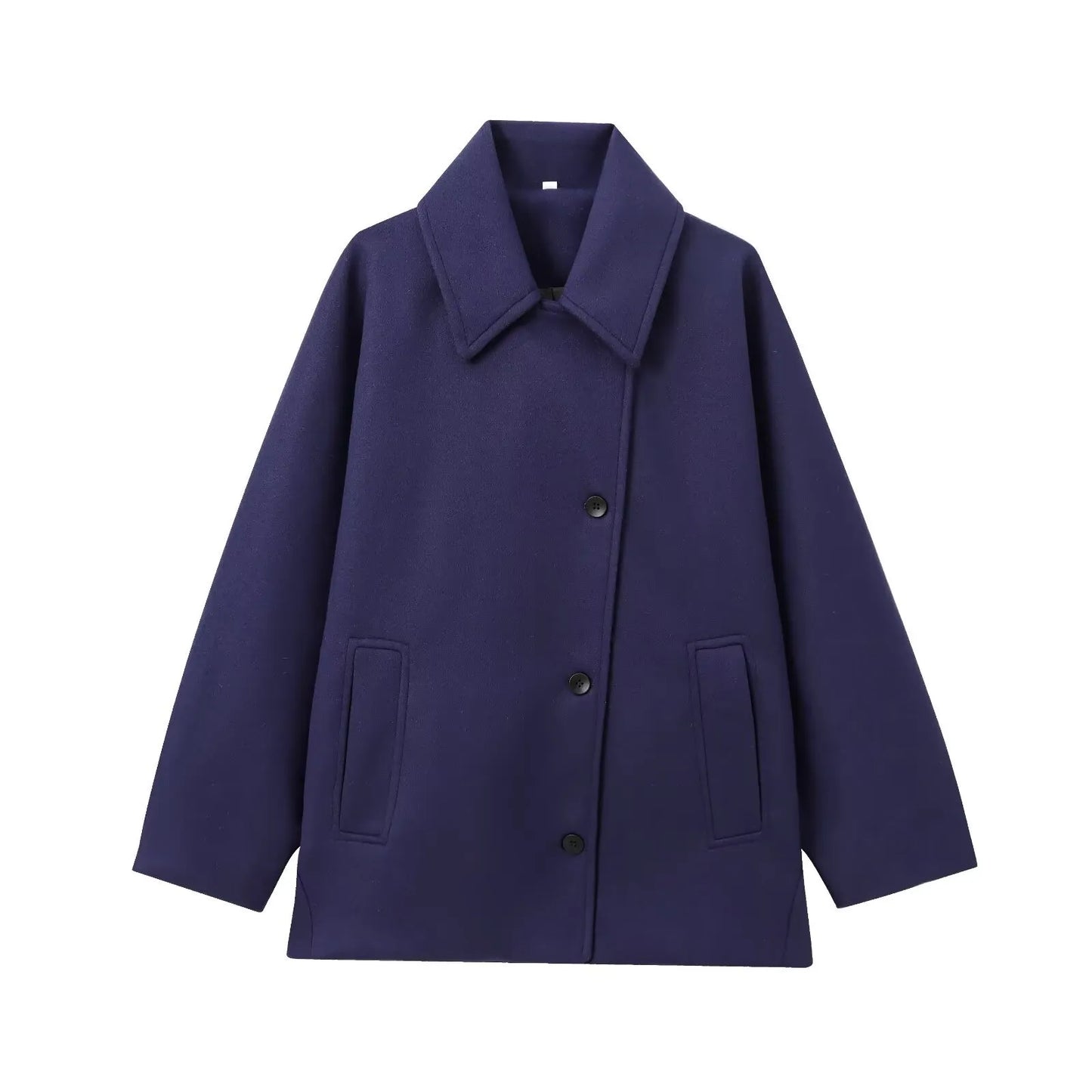 ISOLDE | Nette Wollen Damesjas / Trenchcoat – Tijdloze Elegantie en Warmte