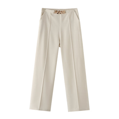 NAYA | Luxe 3-Delige Dames Zomerset met Kettingbandjes & Blazer