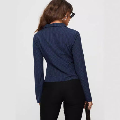 VIOLET | Flared Cuff Blouse – Elegant, Chic & Tijdloos