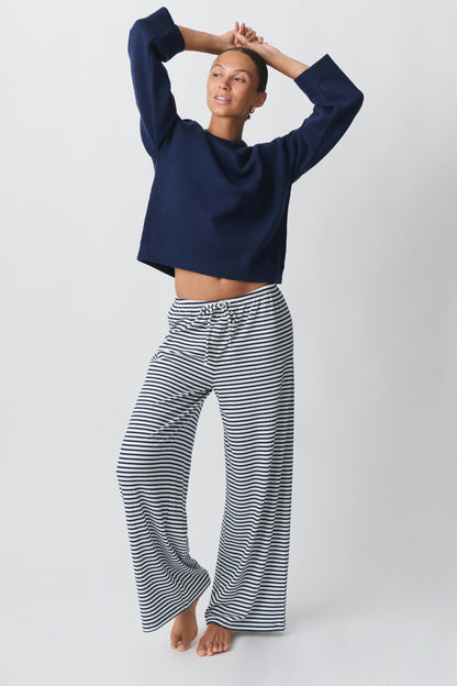 NELLE | Gestreepte Lounge Broek Voor Dames - Comfortabel, Casual & Stijlvol