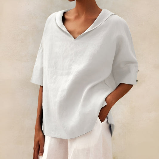 SANA | Luchtige Dames Blouse - Oversized & Perfect voor Vakantie