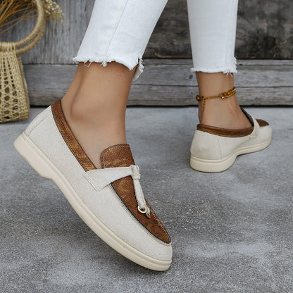 TESSA | Comfortabele Damesloafers – Uniek Design in Luipaard, Artistiek of Slangenprint