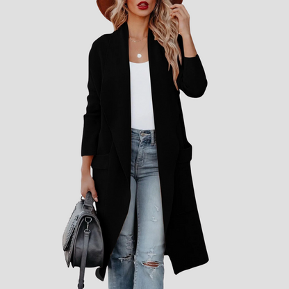 Lange Open Front Cardigan – De Must-Have Laag Voor Elke Fashionista