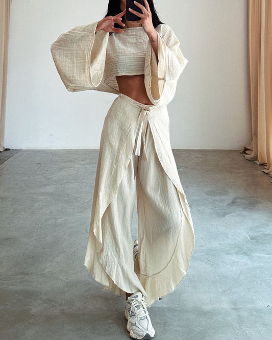 NATALIA | Luxe Dames Zomer Set - Uniek Design & Comfortabel