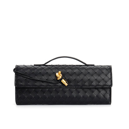 MAISA | Luxe Geweven Dames Tas Met Verfijnde Details - Chic & Stijlvol