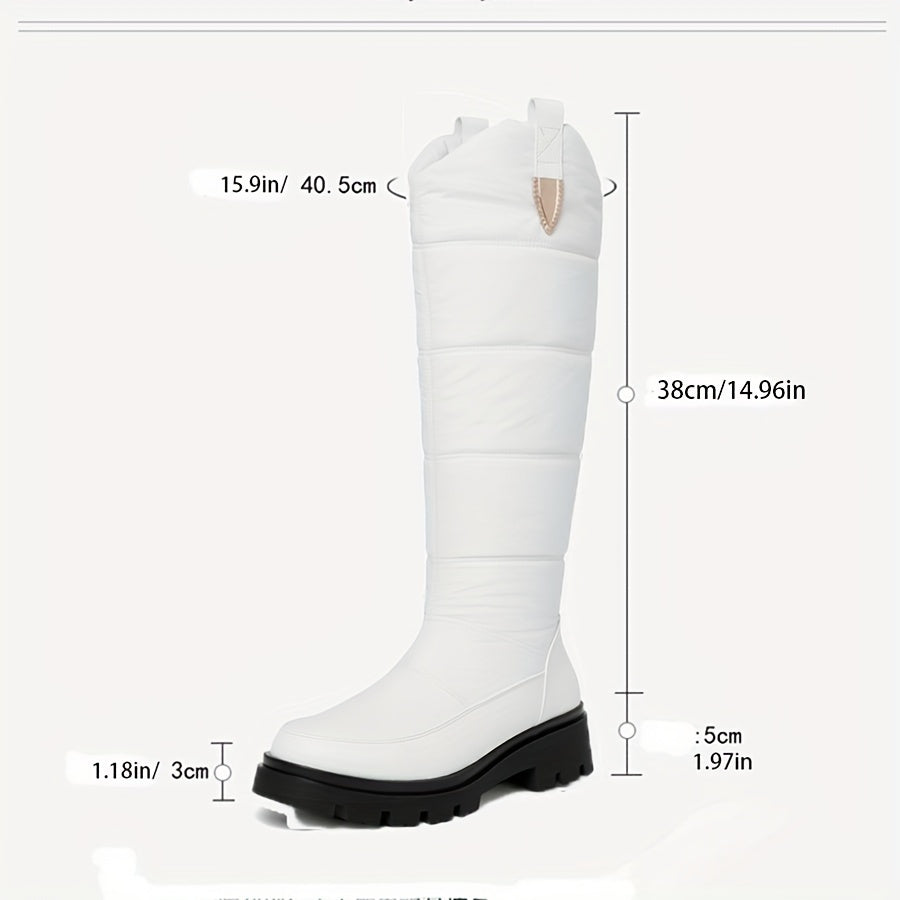 Warme Dames Winterlaarzen | Anti-Slip Halflange Laarzen Met Dikke Zool & Comfortabele Steun
