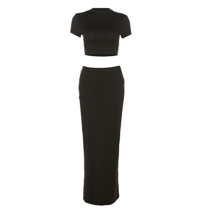 YARA | Rok + Top Set Voor Dames – Stretchy, Modern, Comfort Chic
