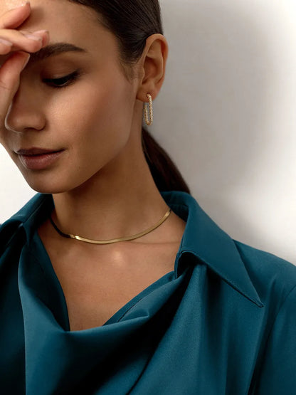 MILANA | Elegante Zijdeachtige Damesblouse – Vrouwelijk, Luxe & Comfortabel