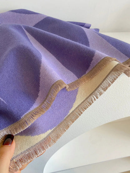 Dames Cashmere Sjaal | Luxe Omslagdoek Voor Herfst & Winter