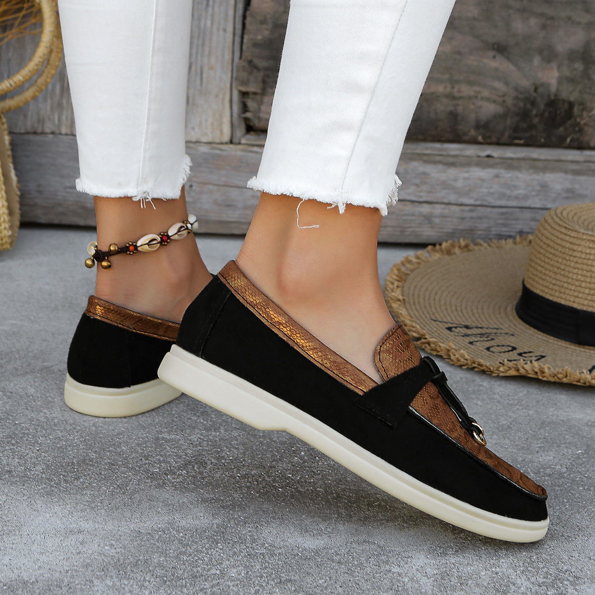 TESSA | Comfortabele Damesloafers – Uniek Design in Luipaard, Artistiek of Slangenprint