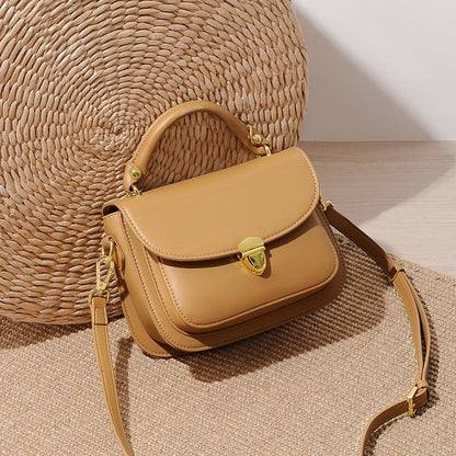 BLAISE | Dames Leren Crossbody Tas – Compact, Elegant & Verrassend Ruim