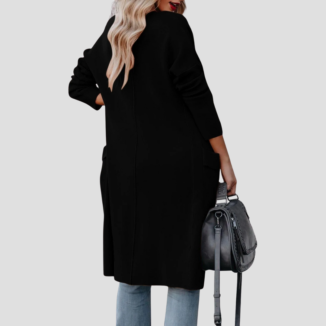 Lange Open Front Cardigan – De Must-Have Laag Voor Elke Fashionista