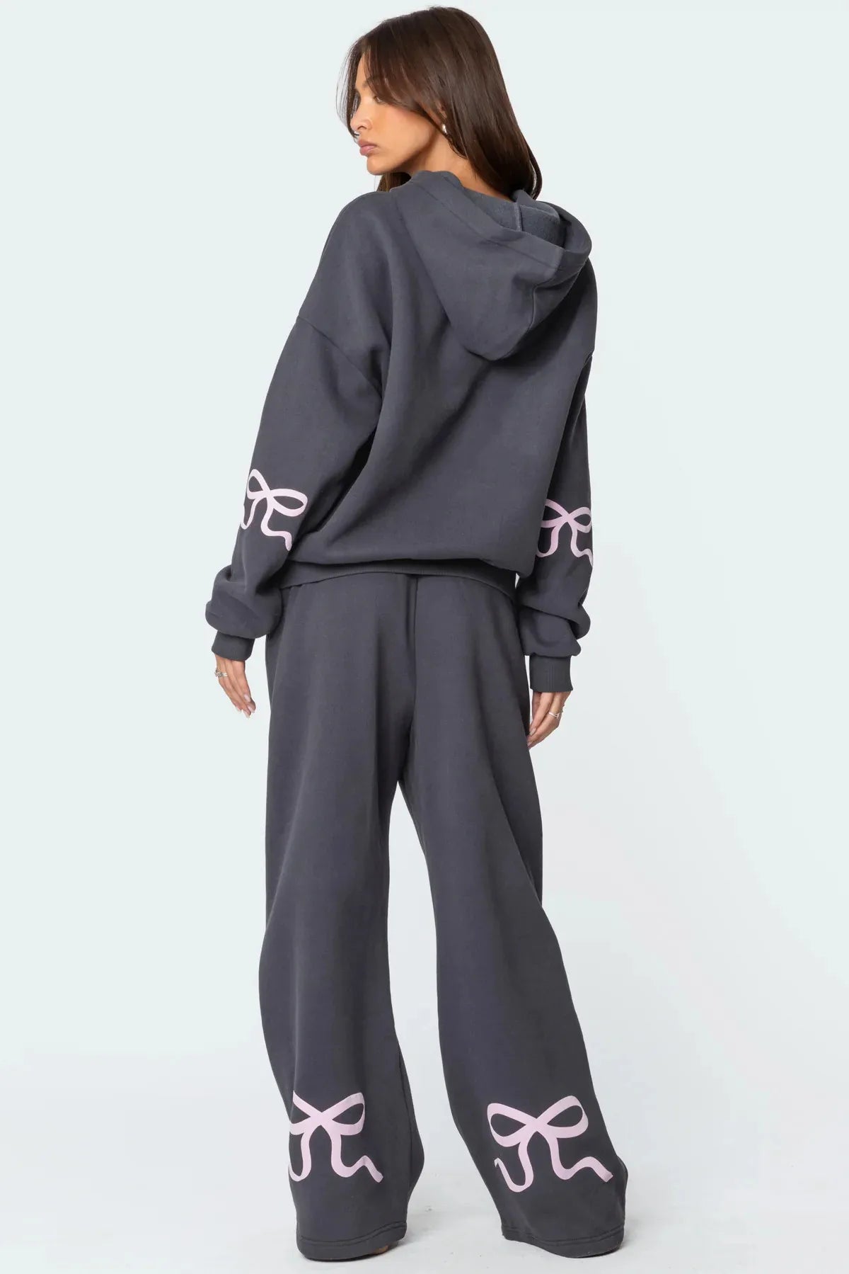 Dames Jogging Set met Strik Design - Luxe Comfort