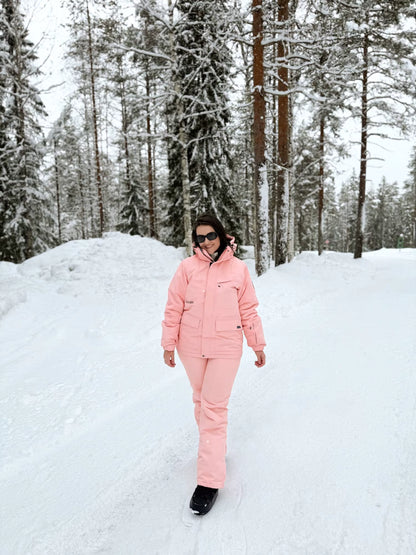 Dames Ski Jas + Ski Broek Set – Waterdicht, Winddicht & Stijlvol Voor De Wintersport