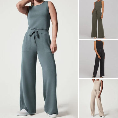 ELIN | Jumpsuit Voor Dames Met Cinch-Taille En Ultralichte Stof – Luchtig, Zacht, Comfortabel