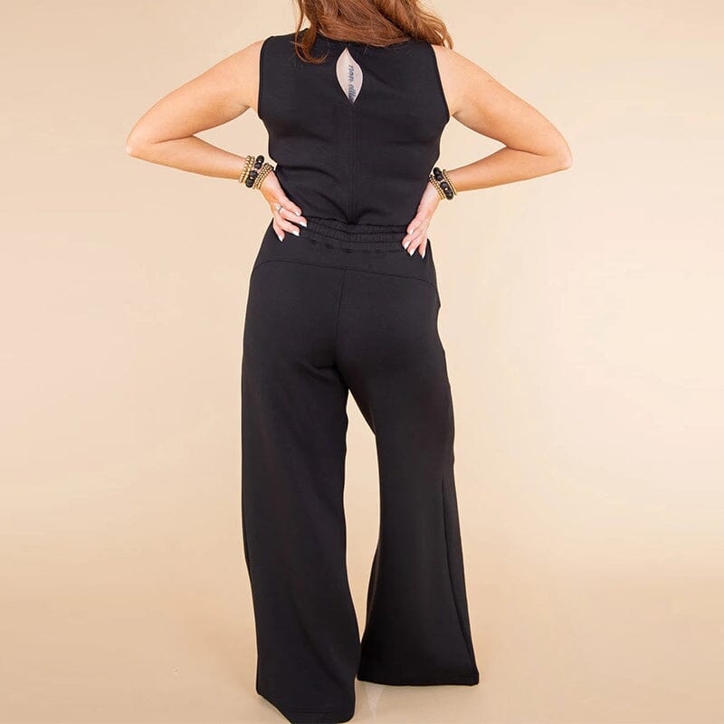 ELIN | Jumpsuit Voor Dames Met Cinch-Taille En Ultralichte Stof – Luchtig, Zacht, Comfortabel
