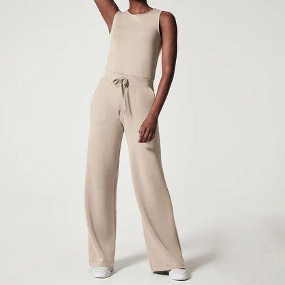 ELIN | Jumpsuit Voor Dames Met Cinch-Taille En Ultralichte Stof – Luchtig, Zacht, Comfortabel