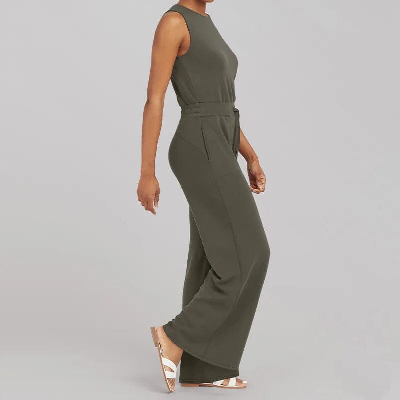 ELIN | Jumpsuit Voor Dames Met Cinch-Taille En Ultralichte Stof – Luchtig, Zacht, Comfortabel