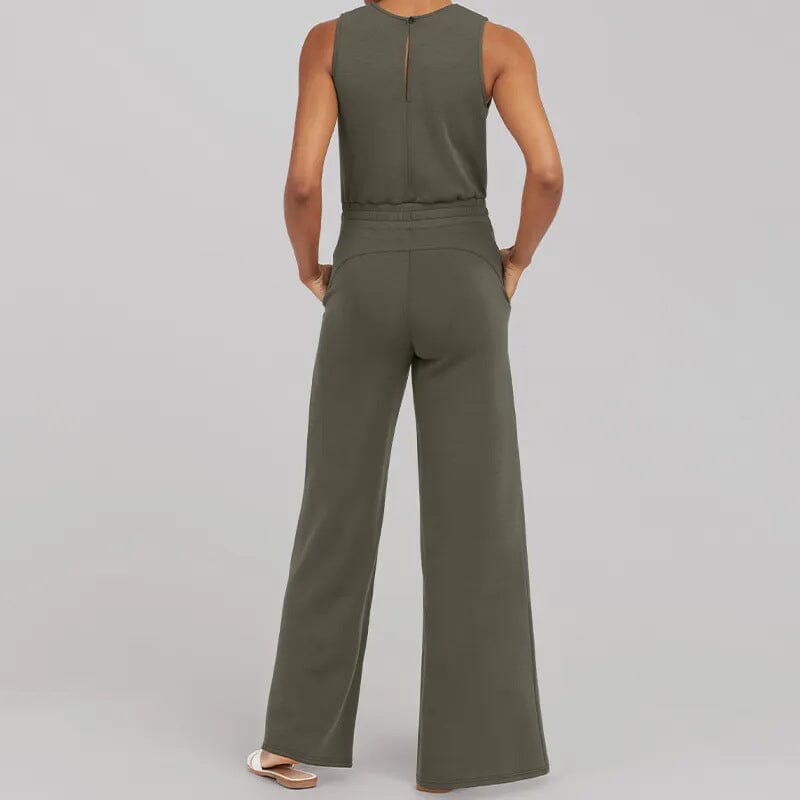 ELIN | Jumpsuit Voor Dames Met Cinch-Taille En Ultralichte Stof – Luchtig, Zacht, Comfortabel