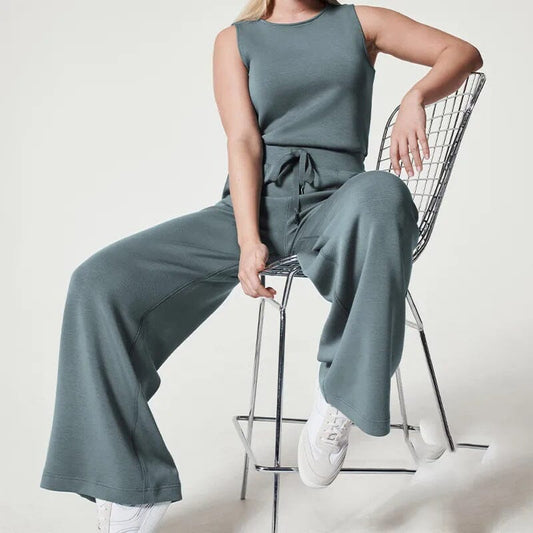 ELIN | Jumpsuit Voor Dames Met Cinch-Taille En Ultralichte Stof – Luchtig, Zacht, Comfortabel