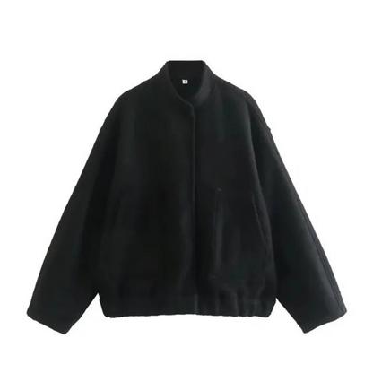 NORA | Oversized Bomberjack Voor Dames – Warm, Stijlvol & Perfect Voor Koude Dagen In De Stad