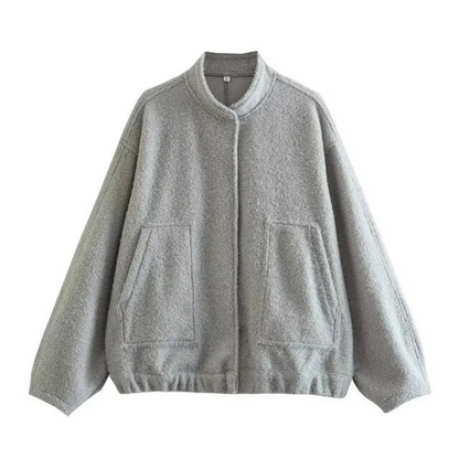 NORA | Oversized Bomberjack Voor Dames – Warm, Stijlvol & Perfect Voor Koude Dagen In De Stad
