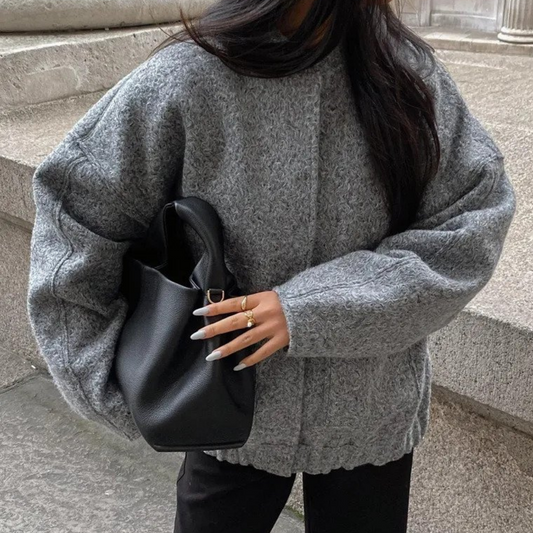 NORA | Oversized Bomberjack Voor Dames – Warm, Stijlvol & Perfect Voor Koude Dagen In De Stad