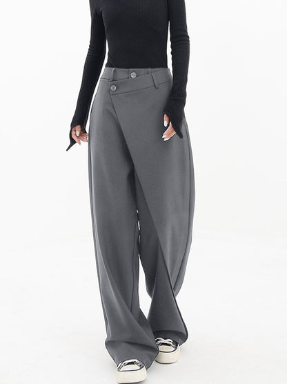 SADE | Dames Panthalon Met asymmetrische Sluiting - Chic, Modieus & Comfortabel