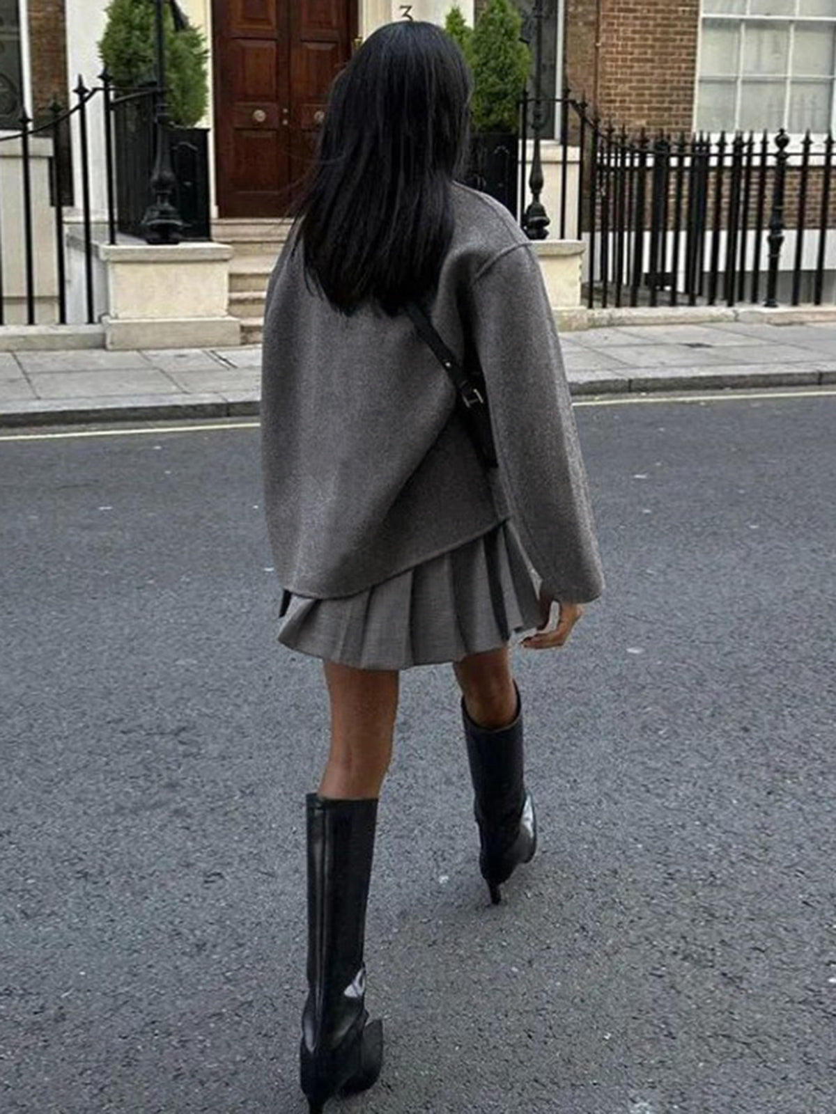 ELVIRA | Stijlvolle Oversized Tussenjas Dames Met Knopen – Tijdloze Klasse Voor Elke Dag